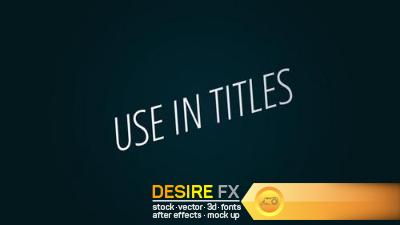 Flash FX Presets After Effects Templates