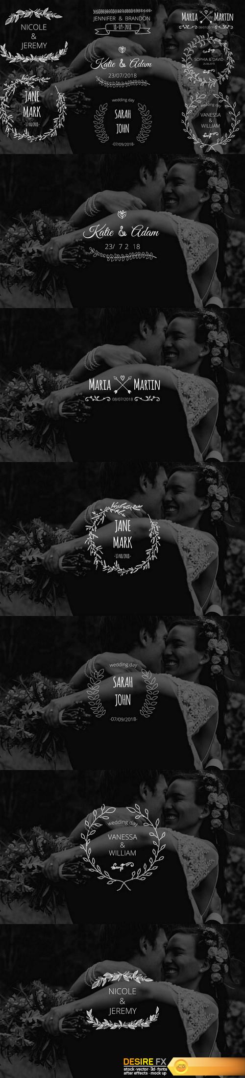 Motion Array 36155 –  Wedding Day Titles