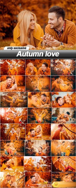Autumn love – 25 UHQ JPEG