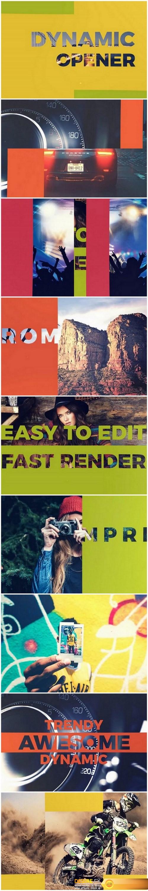 Dynamic Opener After Effects Templates
