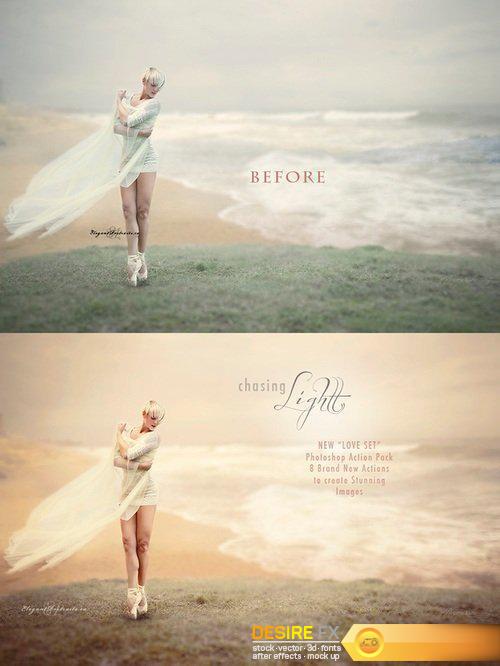 Chasing Light – Love Set Photoshop Actions
