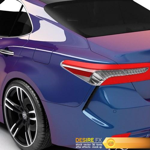 Toyota Camry 2018 3D Model