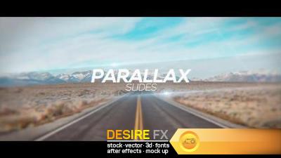 Cinematic Parallax Slideshow Opener After Effects Templates