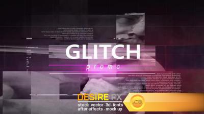 Glitch promo After Effects Templates