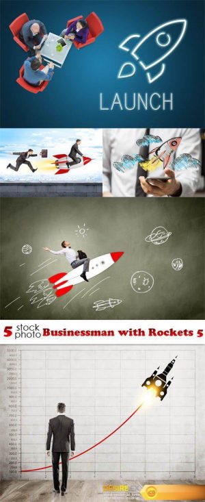 Photos – Businessman with Rockets 5