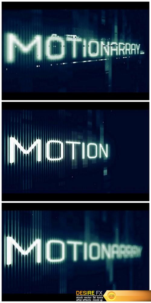 Motion Array – New Retro Logo After Effects Templates