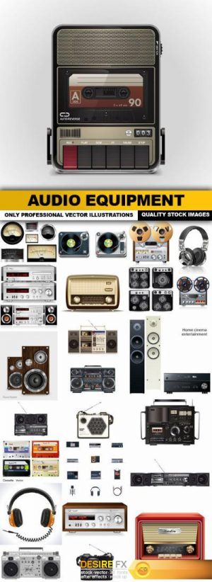Audio Equipment – 25 Vector