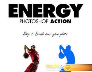 GraphicRiver Energy Photoshop Action 12190875