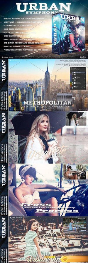 CM – Actions for Photoshop / Urban 1098884