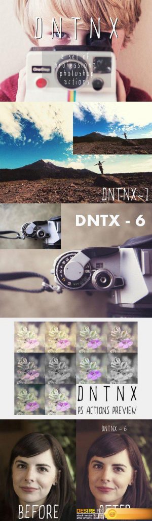 CM – DNTNX Set of Photoshop Actions 1111438