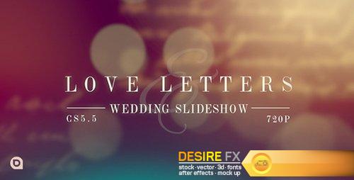 Videohive Love Letters Slideshow 9479084