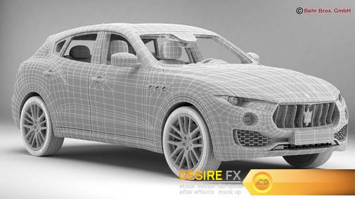 Maserati Levante 2017 3D Model