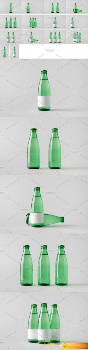 CM – Water Bottle Mock-Up Photo Bundle 4 1329023