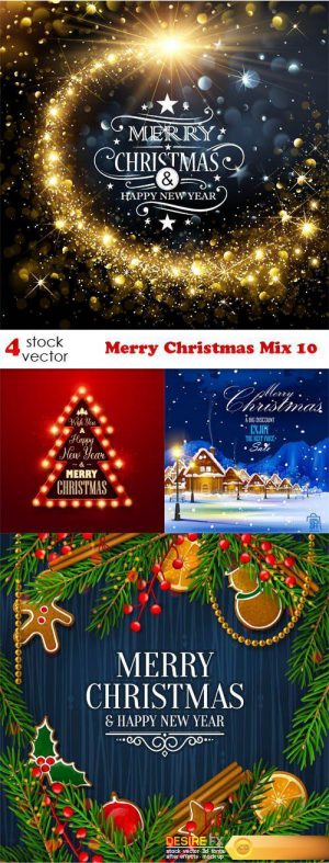 Vectors – Merry Christmas Mix 10