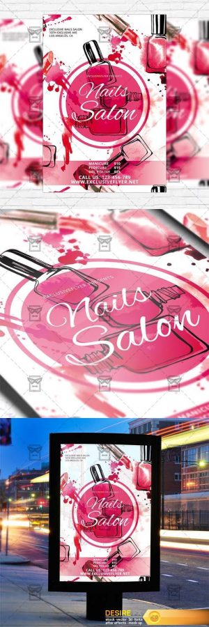 Flyer Template – Nails Salon
