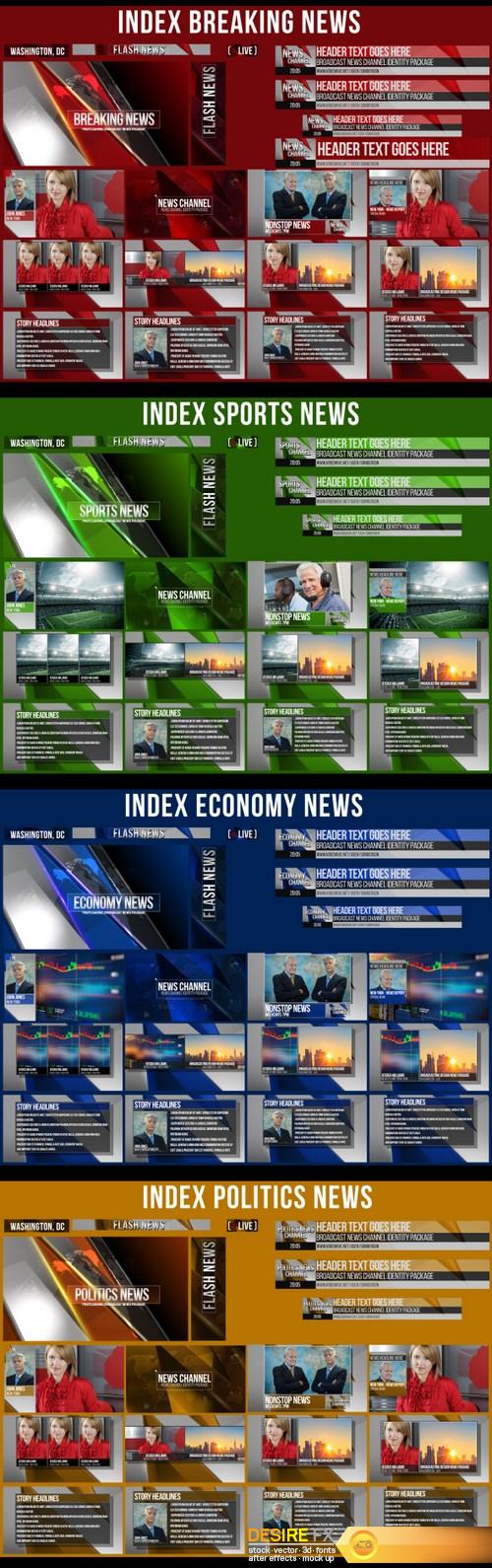 Videohive 19581960 News Complete Package