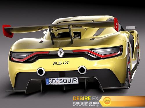 Renault Sport RS01 2015 3D Model