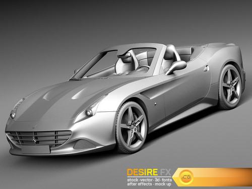 3D Model Ferrari California T 2015
