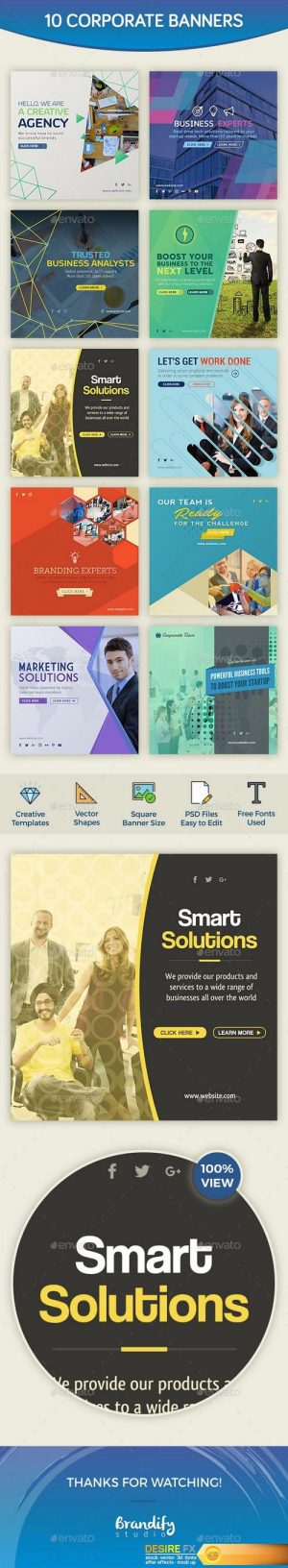 GraphicRiver  Corporate Banners 18934193