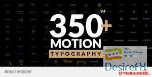 Videohive 20645019  Motion Typography