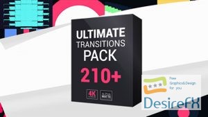 Videohive 17798915 Ultimate Transitions Pack 4K -