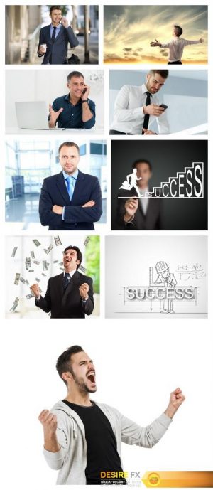 Successful man – Stock Images