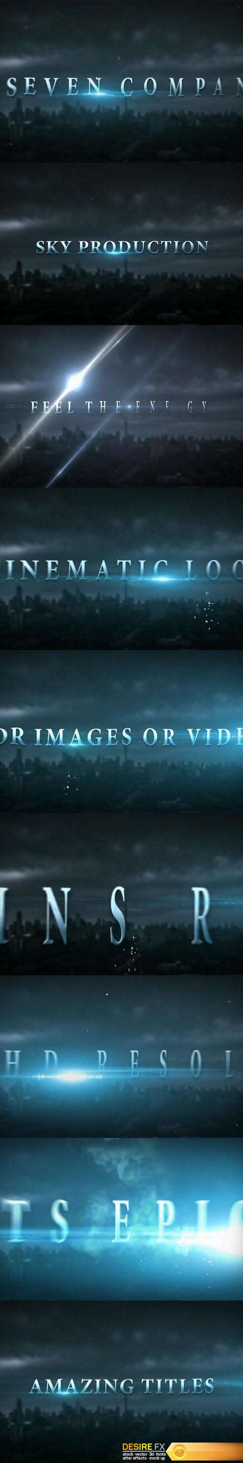 Motion Array 35594 – Epic cinematic trailer titles