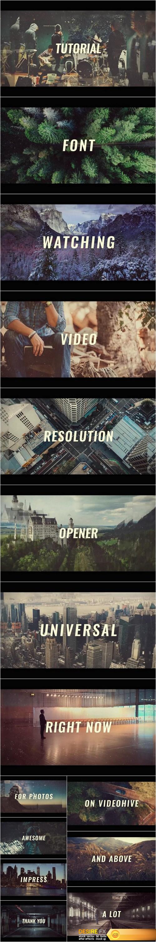 Videohive 20025620 – dynamic action opener