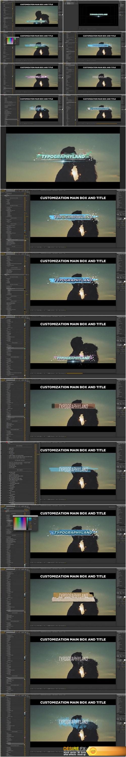 Videohive 19887594 titles toolkit customizer suitetypographylnad