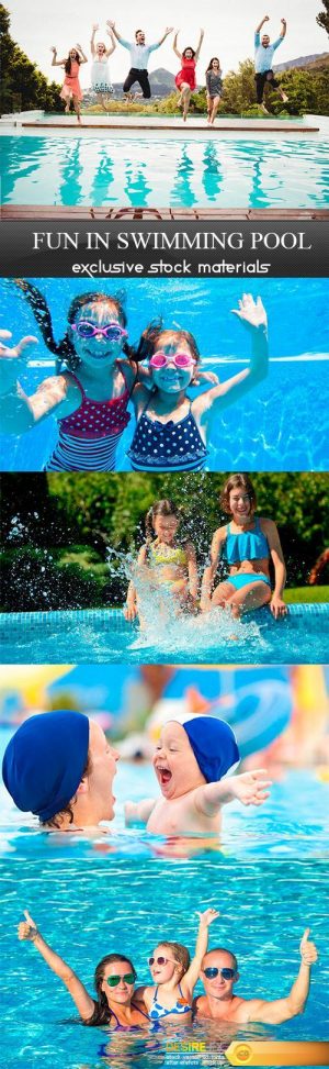 Fun in swimming pool – 5UHQ JPEG