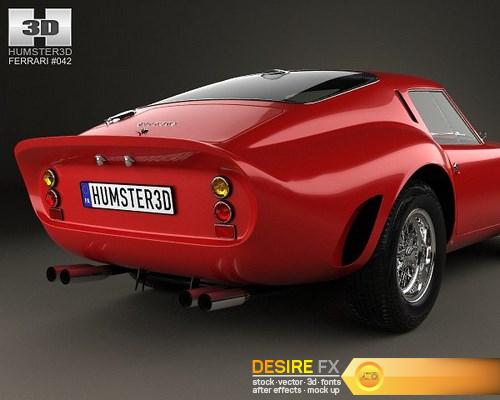 Ferrari 250 GTO (Series I) 1962 3D Model