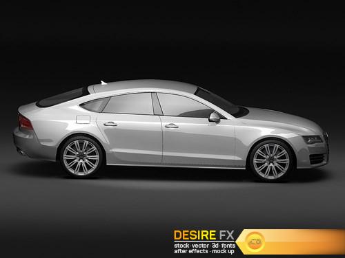 Audi A7 Sportback 3D 2011 3D Model
