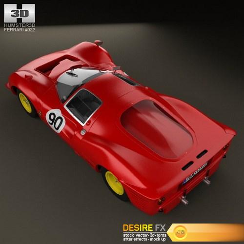 Ferrari 330 P4 1967 3D Model