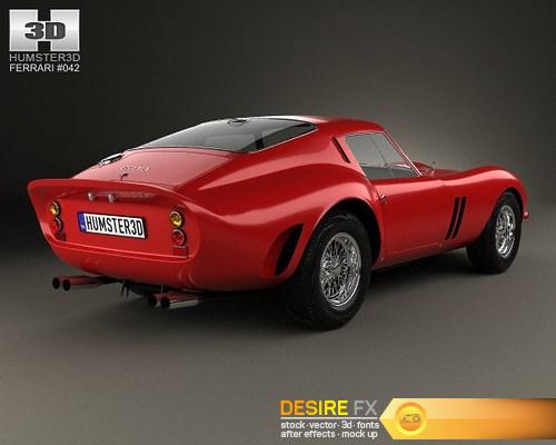Ferrari 250 GTO (Series I) 1962 3D Model