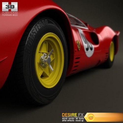 Ferrari 330 P4 1967 3D Model