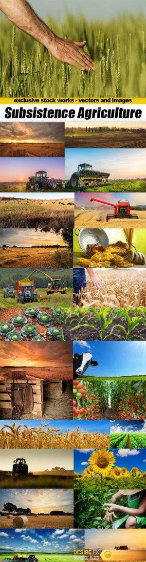 Subsistence Agriculture – 25x JPEGs
