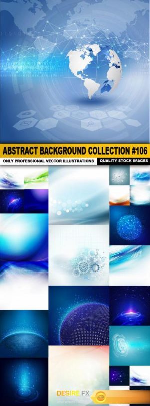 Abstract Background Collection #106 – 25 Vector