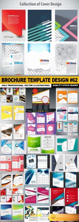 Brochure Template Design #62 – 25 Vector