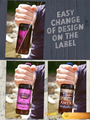 PSD – Beer Bottle Mockup