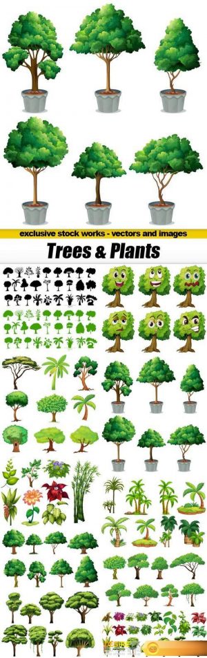 Trees & Plants – 10xEPS