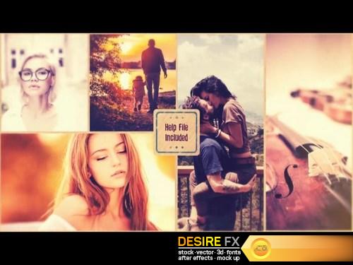 Sweet Memories Slideshow After Effects Templates
