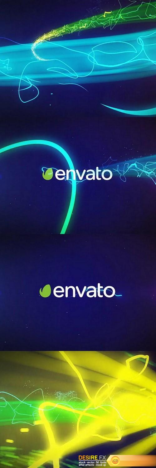 Videohive 19464523 Colorful Particle Logo Reveal