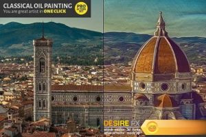 Classical Oil Painting Photoshop Actions