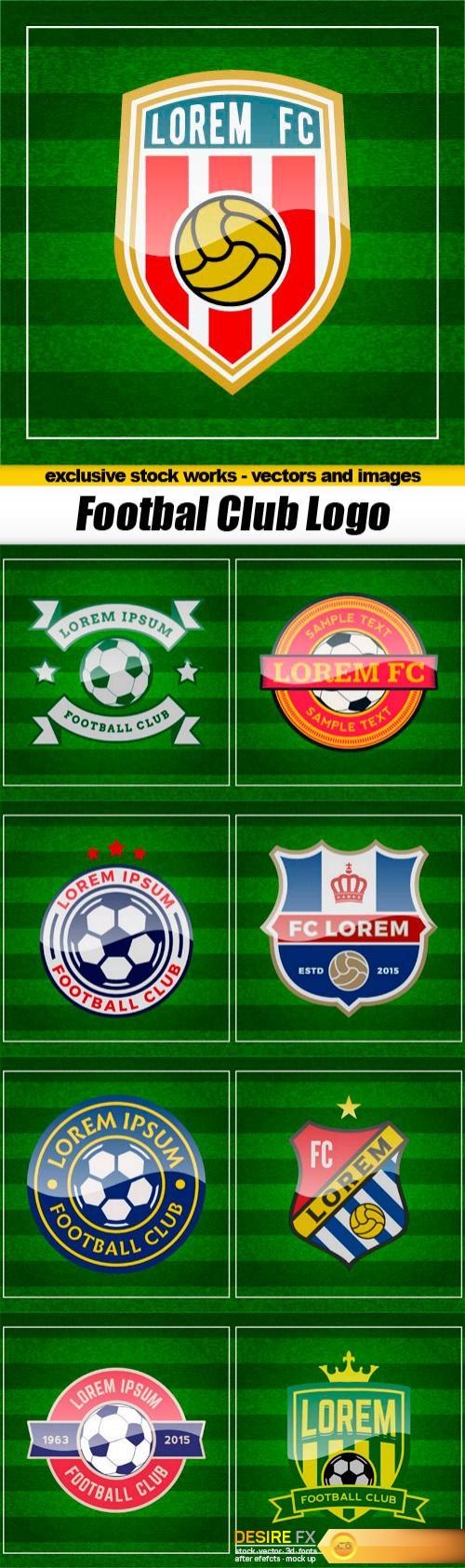 Footbal Club Logos – 10x EPS
