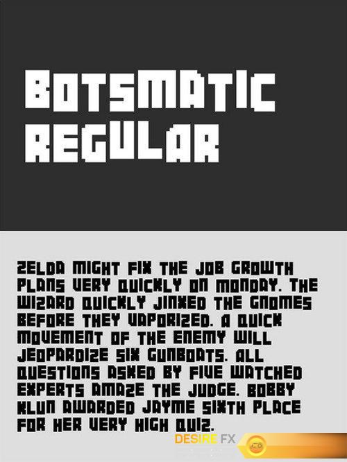 Botsmatic font