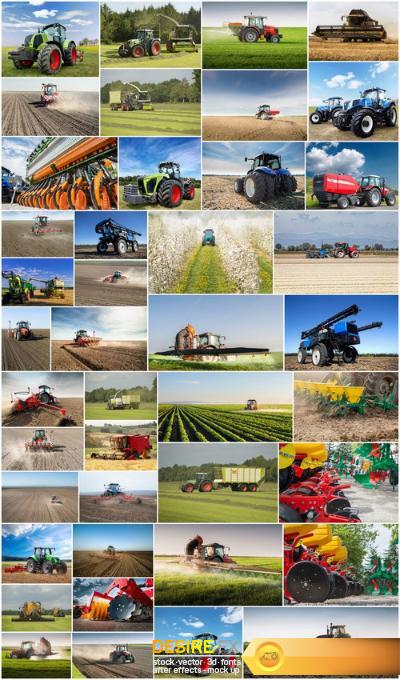 Agrarian Equipment – Set of 42xUHQ JPEG Professional Stock Images