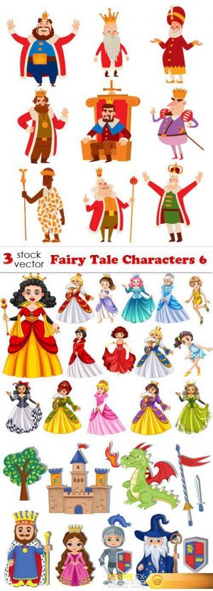 Vectors – Fairy Tale Characters 6