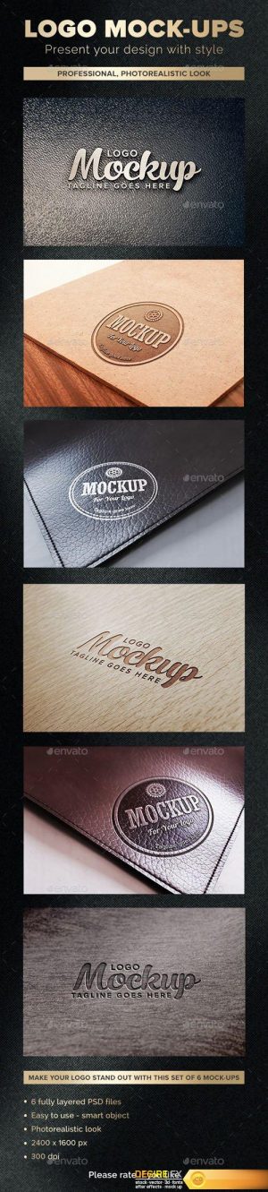 Logo Mockups – Graphicriver 10300683