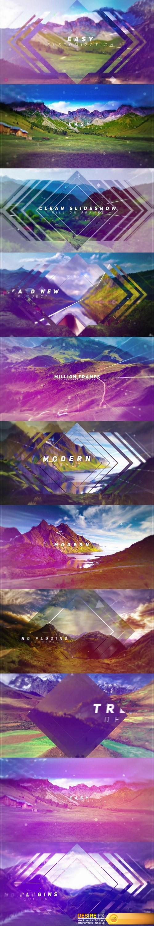Clean Slideshow After Effects Templates