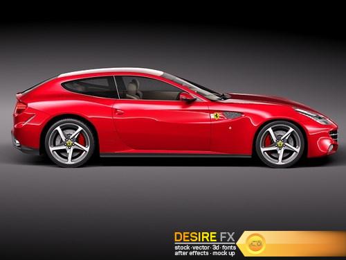 Ferrari FF 2012 3D Model